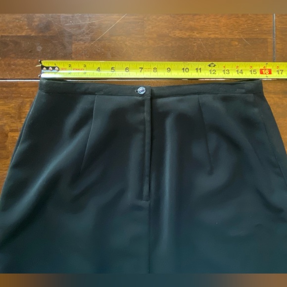 Vintage Dress Barn suit Pencil skirt in black Size 14 (likely a 12 today) - Picture 9 of 9